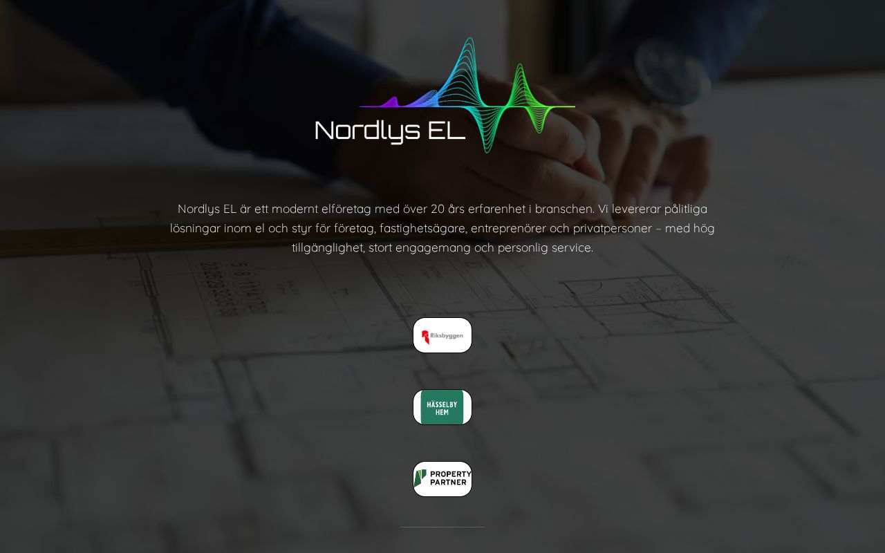 Nordlys elteknik AB logotyp